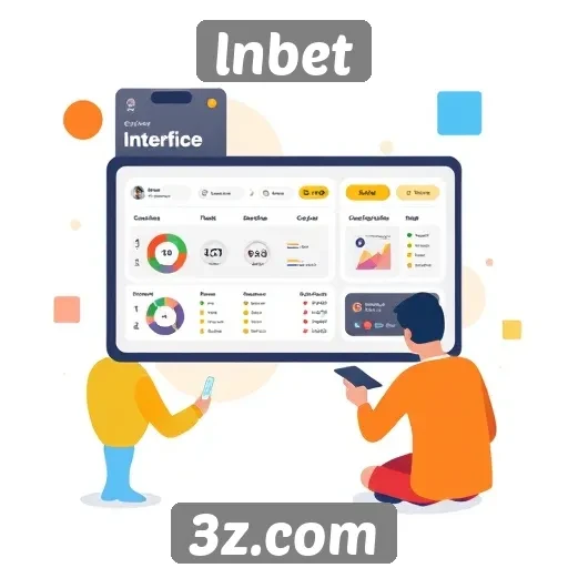 Análise da interface do usuário do site lnbet